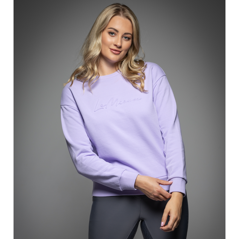 LeMieux Chloe Crew Neck Sweater - Wisteria-3